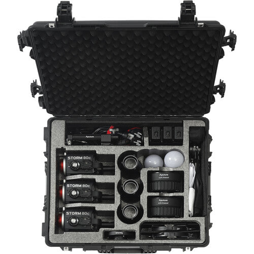 Aputure STORM 80C 3-Light Kit Case