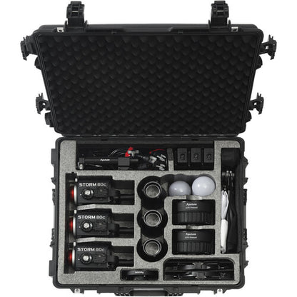 Aputure STORM 80C 3-Light Kit Case