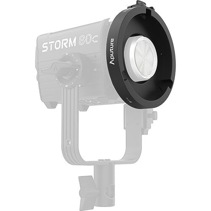 Aputure STORM 80c Bowens Mount Adapter Front