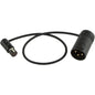 Audio Cable: TA3F Low Profile to XLR-3M (Low Profile) 50cm