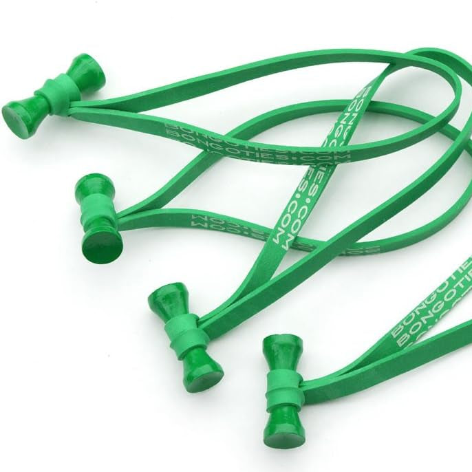 BongoTies - All Green (10-Pack) Loose