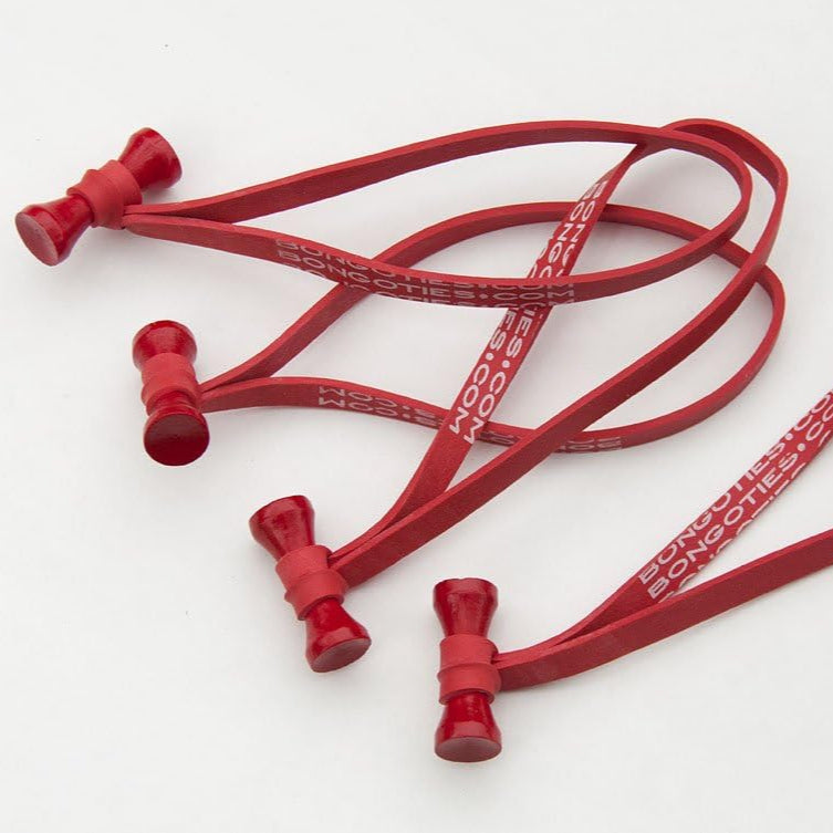 BongoTies - All Red (10-Pack)