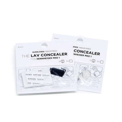 Bubblebee Industries The Lav Concealer for Sennheiser MKE-1 (White)