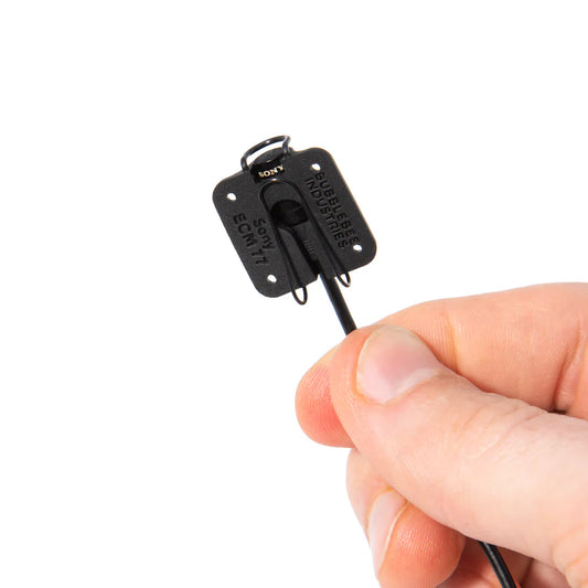 Bubblebee Industries The Lav Concealer for Sony ECM-77 (Black) Single
