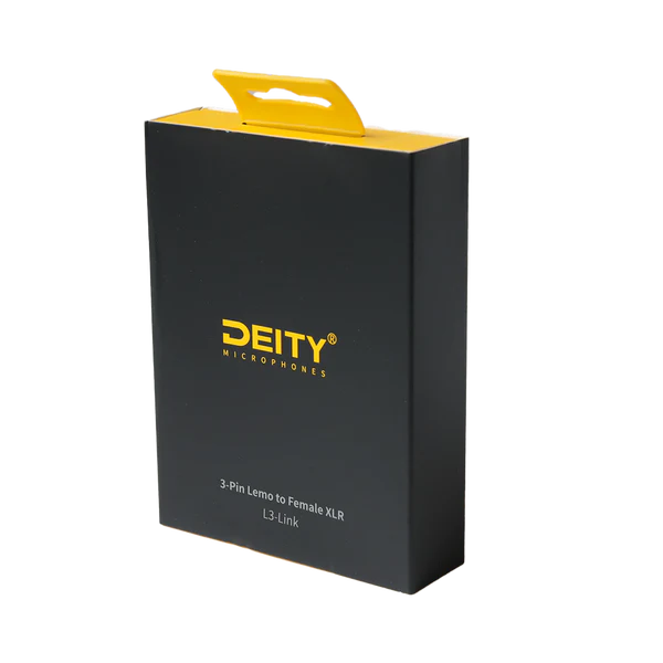Deity L3-Link (3-Pin Lemo to Female XLR) Boxed