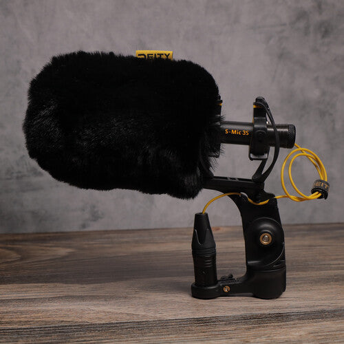 Deity W02 Deluxe Windshield for S-Mic 3S Mounted