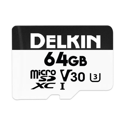 Delkin Devices microSD UHS-I V30 64G