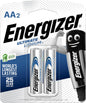 Energizer AA Ultimate Lithium 1.5V Batteries (Pack of 2)