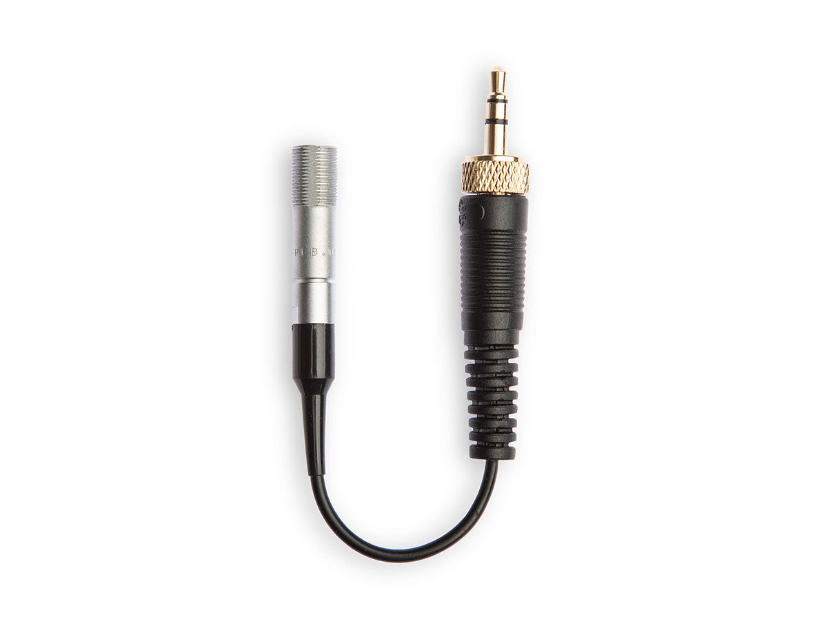 Microphone Adapter – 3-pin LEMO to 3.5 mm Mini Jack