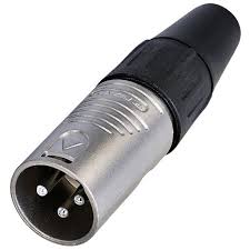 REAN XLR Male 3Pole Bulk (Pack of 50)