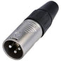 REAN XLR Male 3Pole Bulk (Pack of 50)