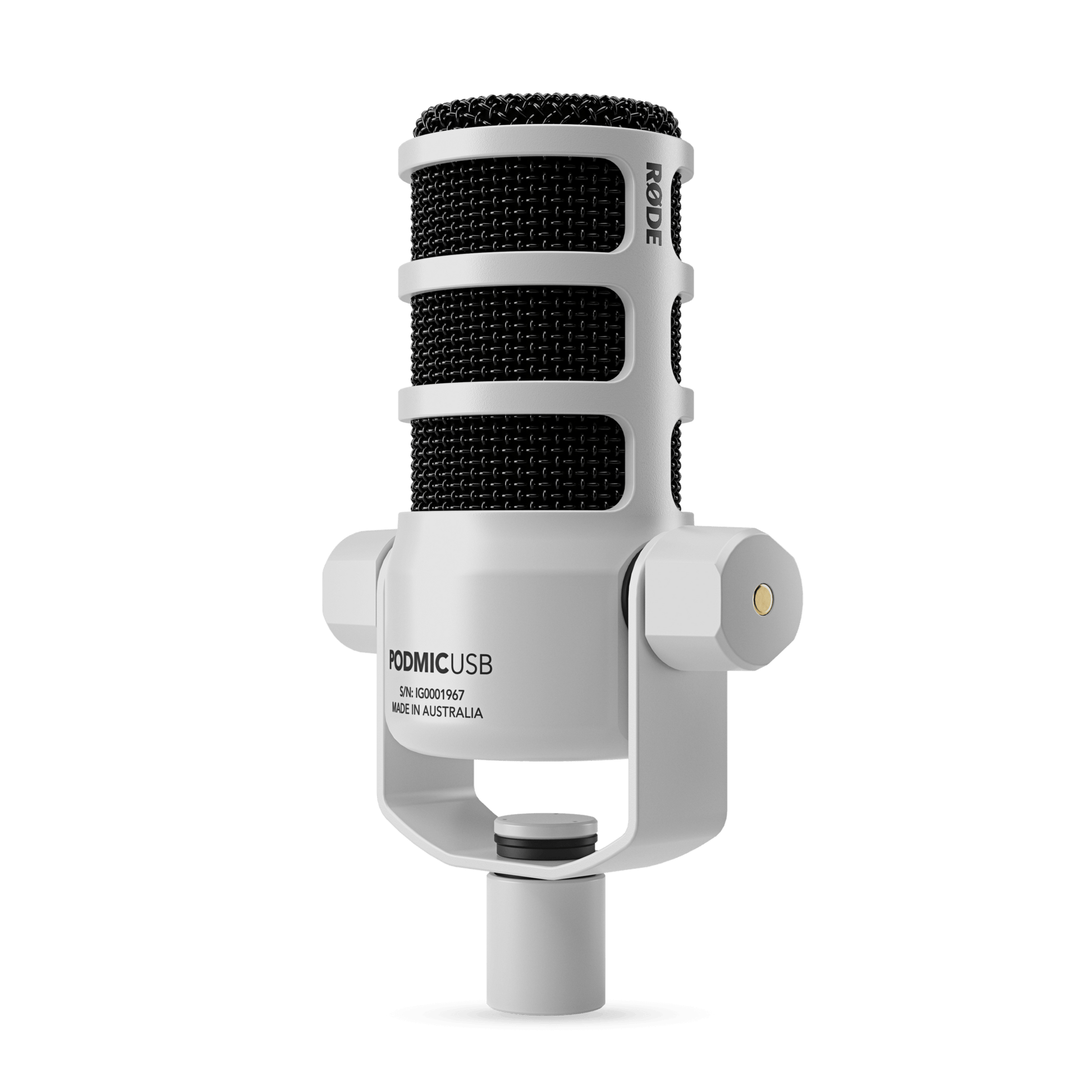 Rode PodMic USB White Side