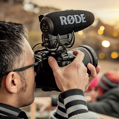 Rode VideoMic Pro+ On Camera