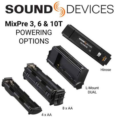 Sound Devices Powering Options