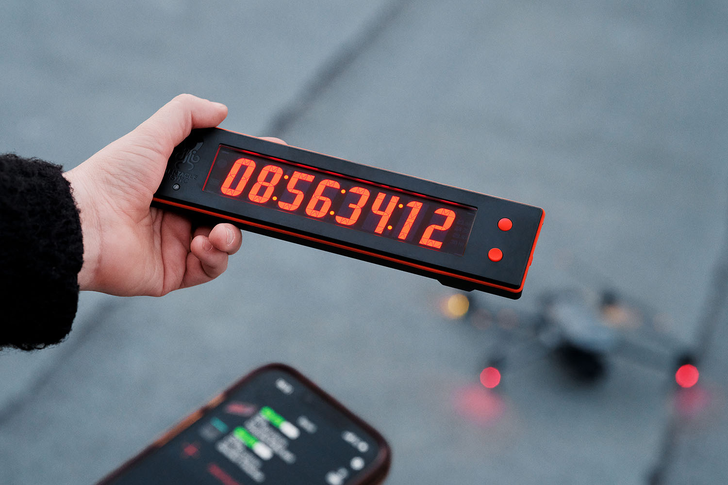 Tentacle TIMEBAR Multipurpose Timecode Display Front