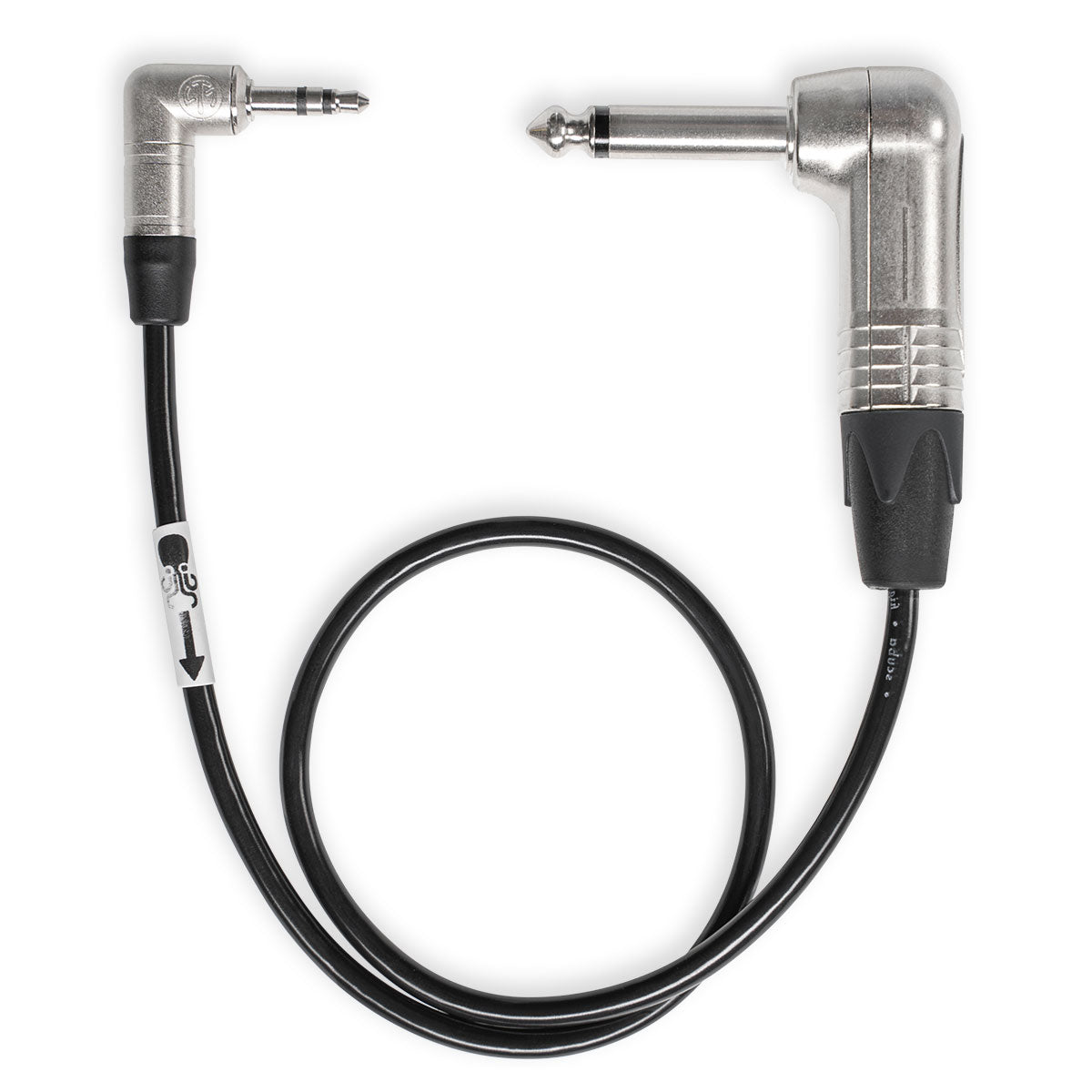 Tentacle to 6.3 mm Jack 90° Timecode Cable