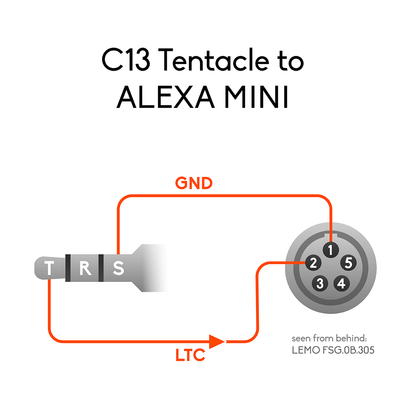 Tentacle to ALEXA MINI – Timecode Cable