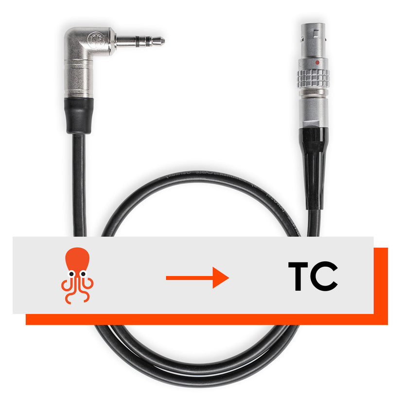 Lemo Message Code Tentacle to LEMO 5-pin – Timecode Cable (C02) – Soundspeed