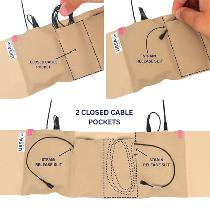 Ursa Waist Strap Double Pouch