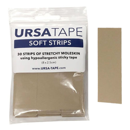 URSA Tape Soft Strips Moleskin (30 strips) Beige