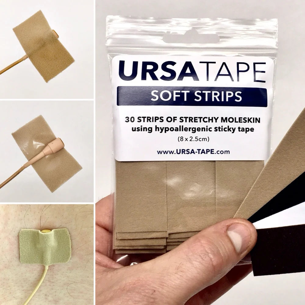 URSA Tape Soft Strips Moleskin (30 strips) Beige