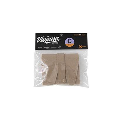 Viviana Straps Extreme Calf (Beige) Package