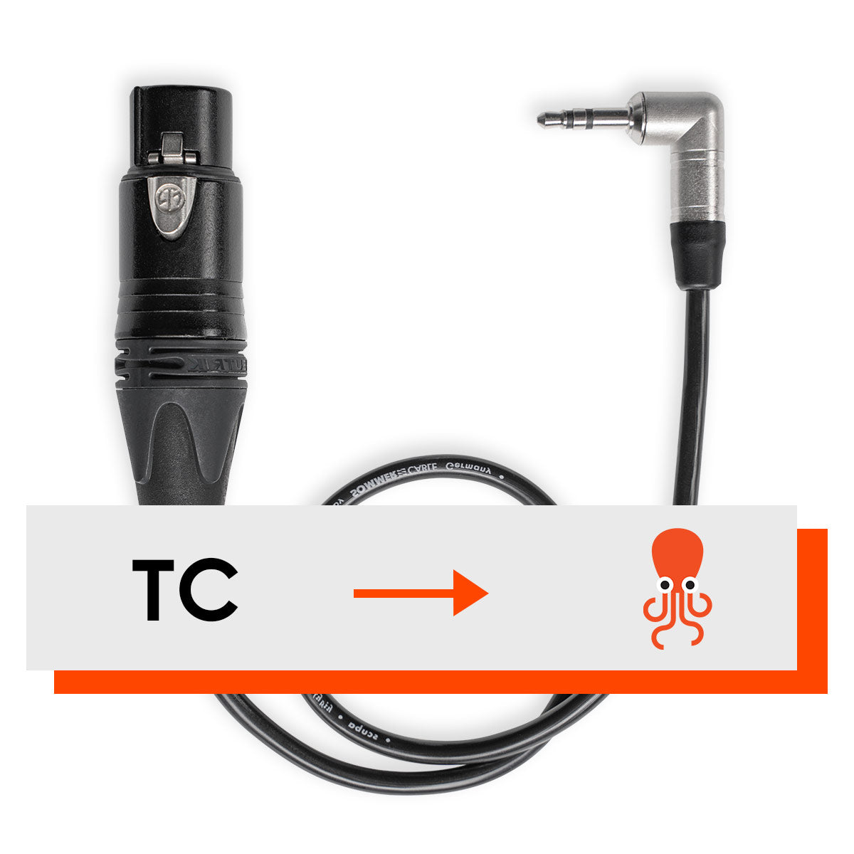 XLR (F) to Tentacle – Timecode Cable