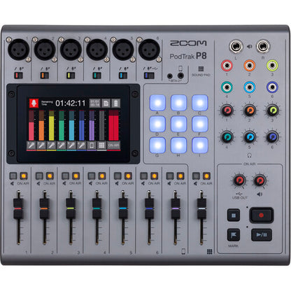 ZOOM P8 PodTrak Front