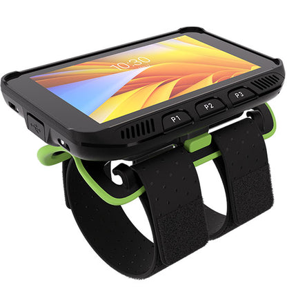 Zebra Wrist Mount With Two Velcro Straps Large