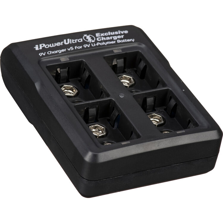 iPower 9V Battery Fast Smart Charger