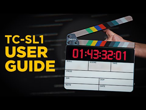 Deity TC-SL1 Timecode Slate – Soundspeed