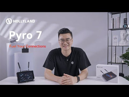 Hollyland Pyro 7 Wireless Transceiver Monitor Kit (Set of Two)