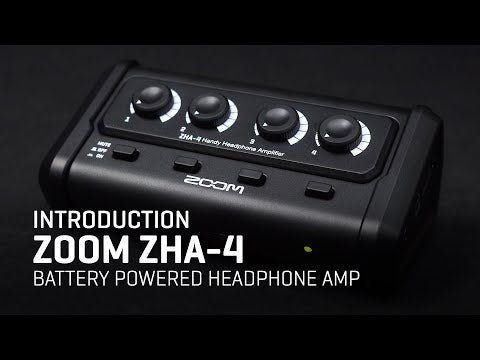 ZOOM ZHA-4 Video